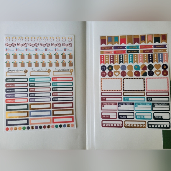 Clever Fox NEW Planner Pro 2 Weekly Non dated A4 8.5x11 Purple W/ Sticke… - Picture 8 of 10